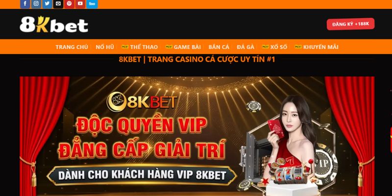 Thông tin về sảnh Sbobet 8KBET