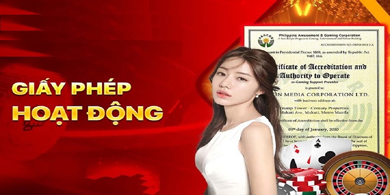 PAGCOR cấp phép cho 8kbet hoạt động hợp pháp 